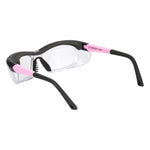 HiDX A006 Protective Eyewear - Gloss Black & Pink